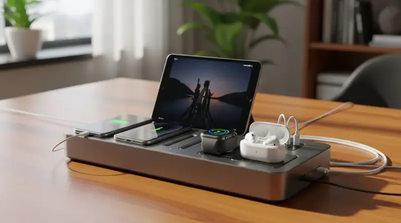 A Melhor Estação Para Carregar Todos Seus Gadgets ao Mesmo Tempo