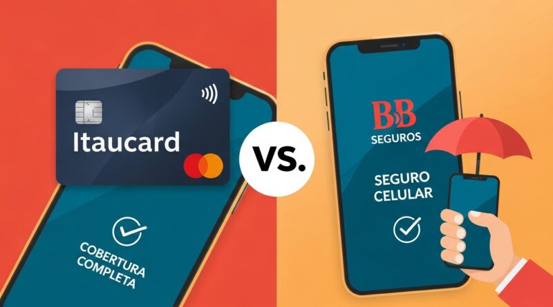 Comparativo Seguro de celular Itaucard vs. BB Seguros