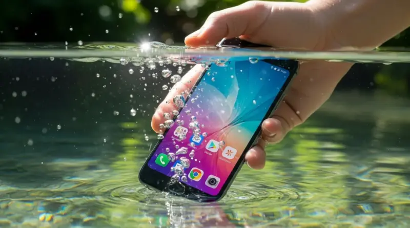Seguro de celular com cobertura para queda d'água